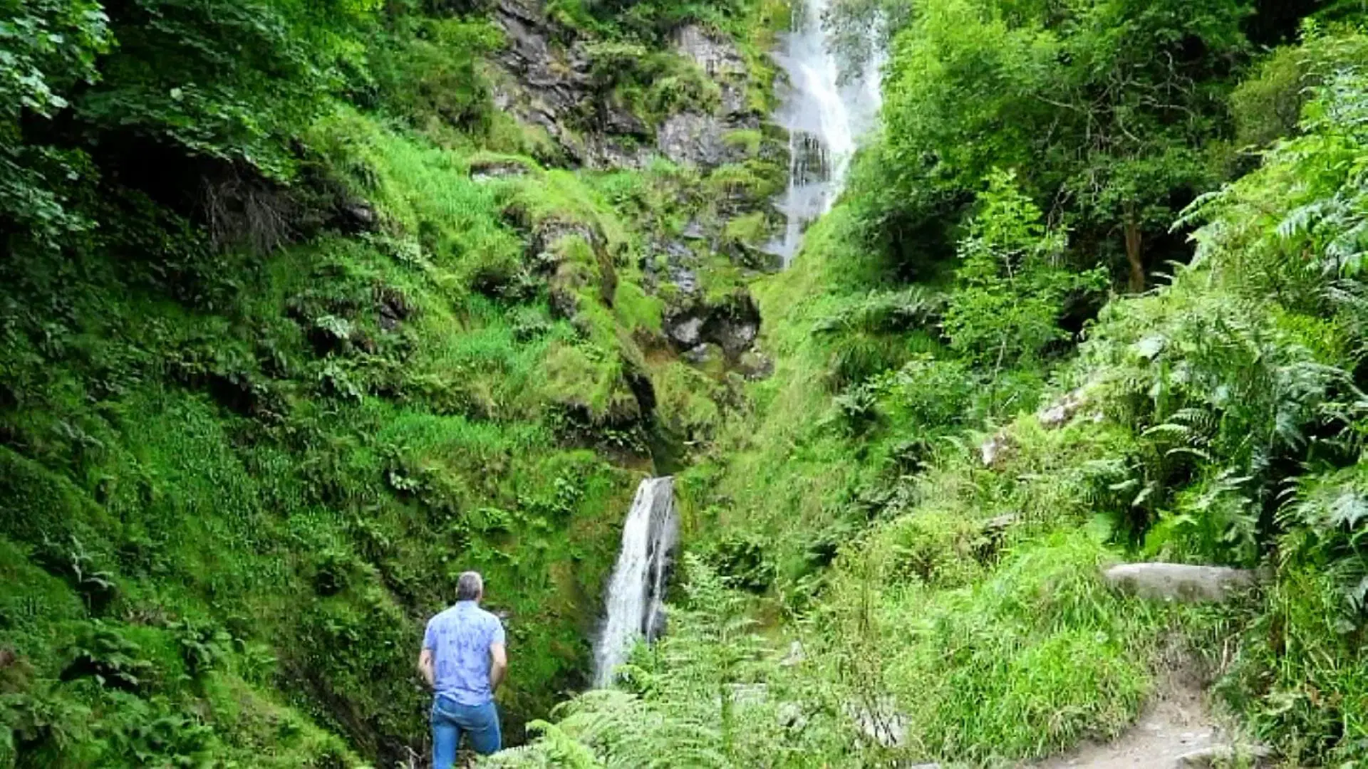 Pistyll Rhaeadr Waterfall