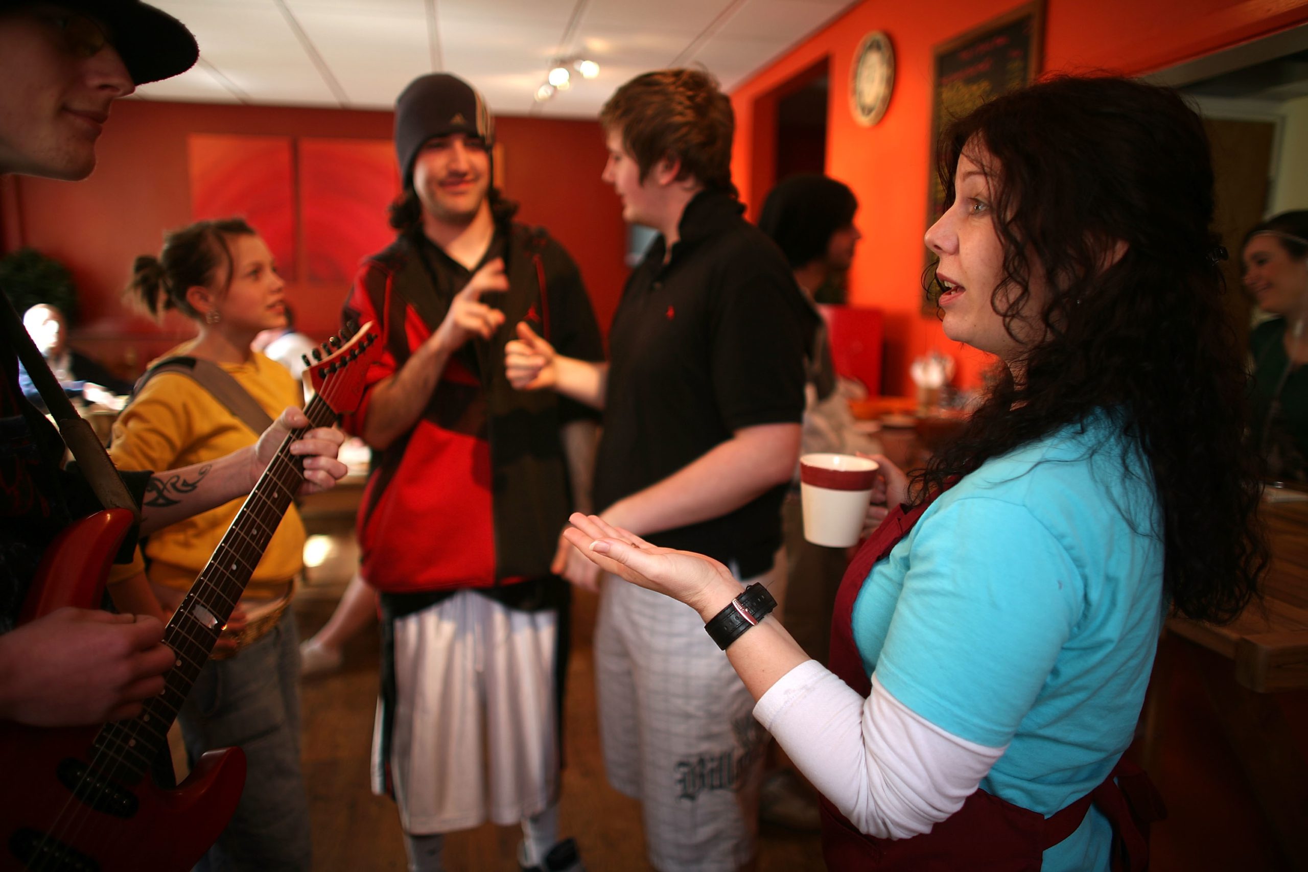 Faith Healer Treats The Local Community At The Miracle Cafe