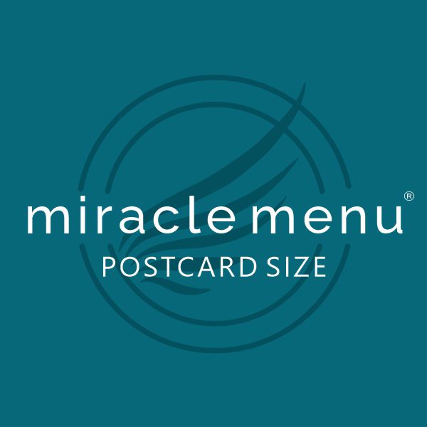 POCKET MIRACLE MENU (x3)